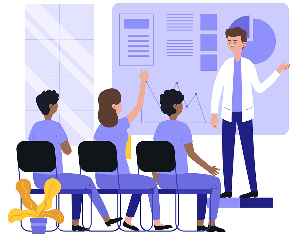 Hands-on security lab illustration