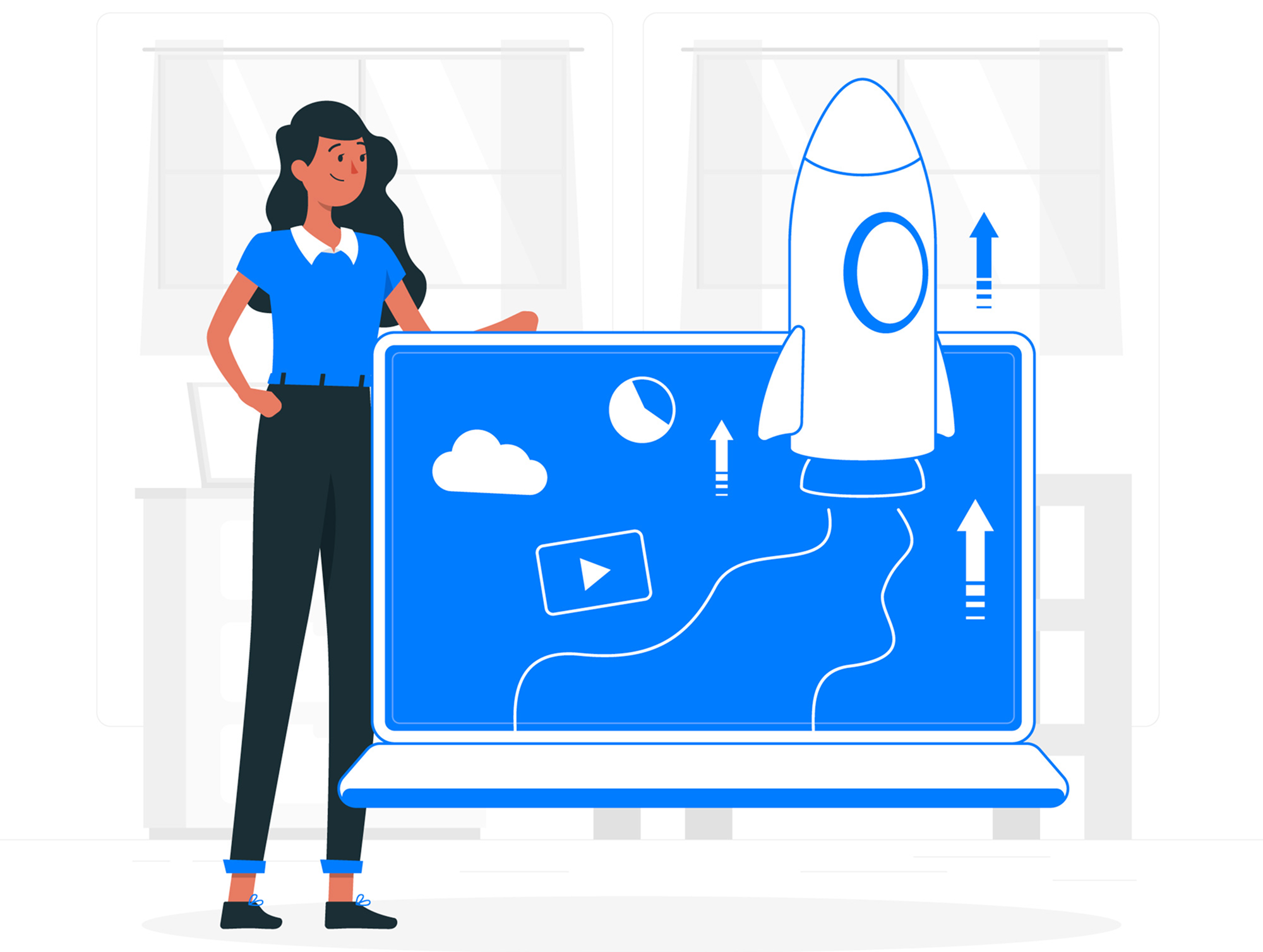 Multi-vendor network operations illustration